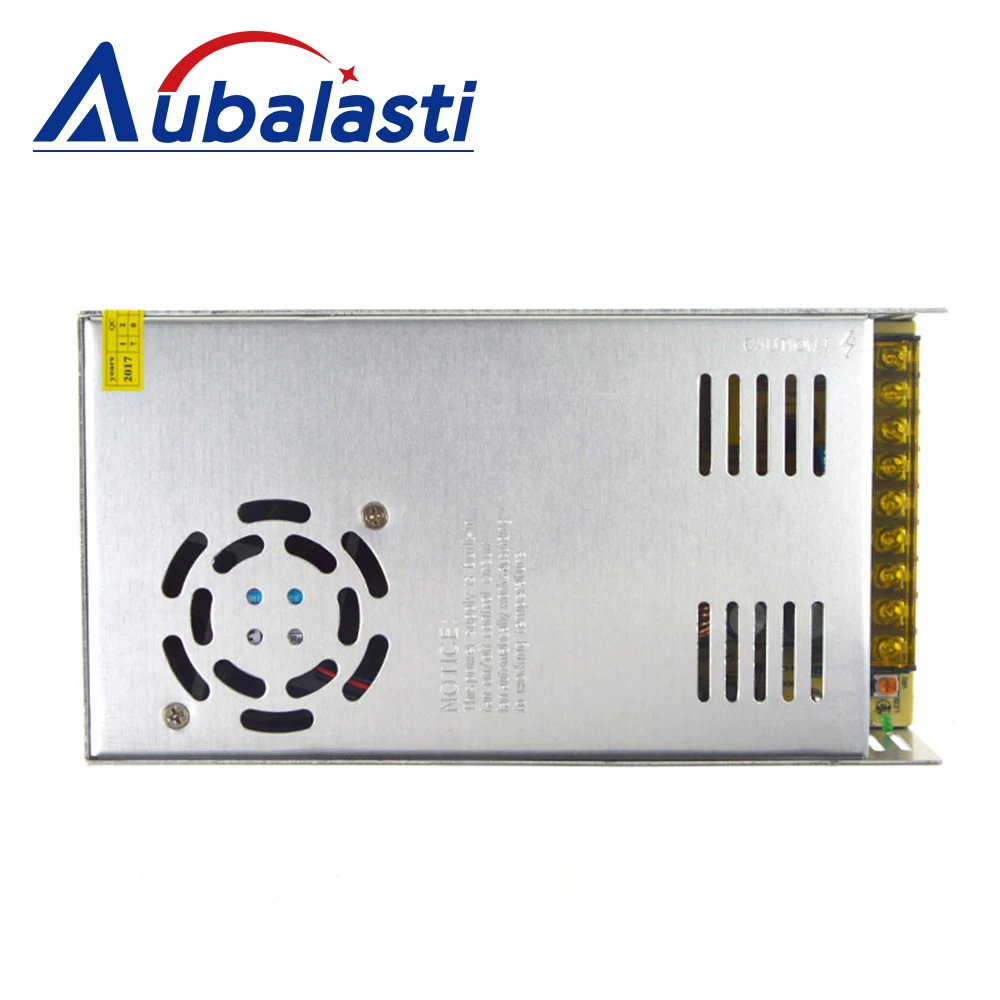 Aubalasti Meanwell Switch Fuente de alimentación AC220 a 0-24V 400W Regulado CC Ajustable 12V 36V 48V 60V 110V 220V