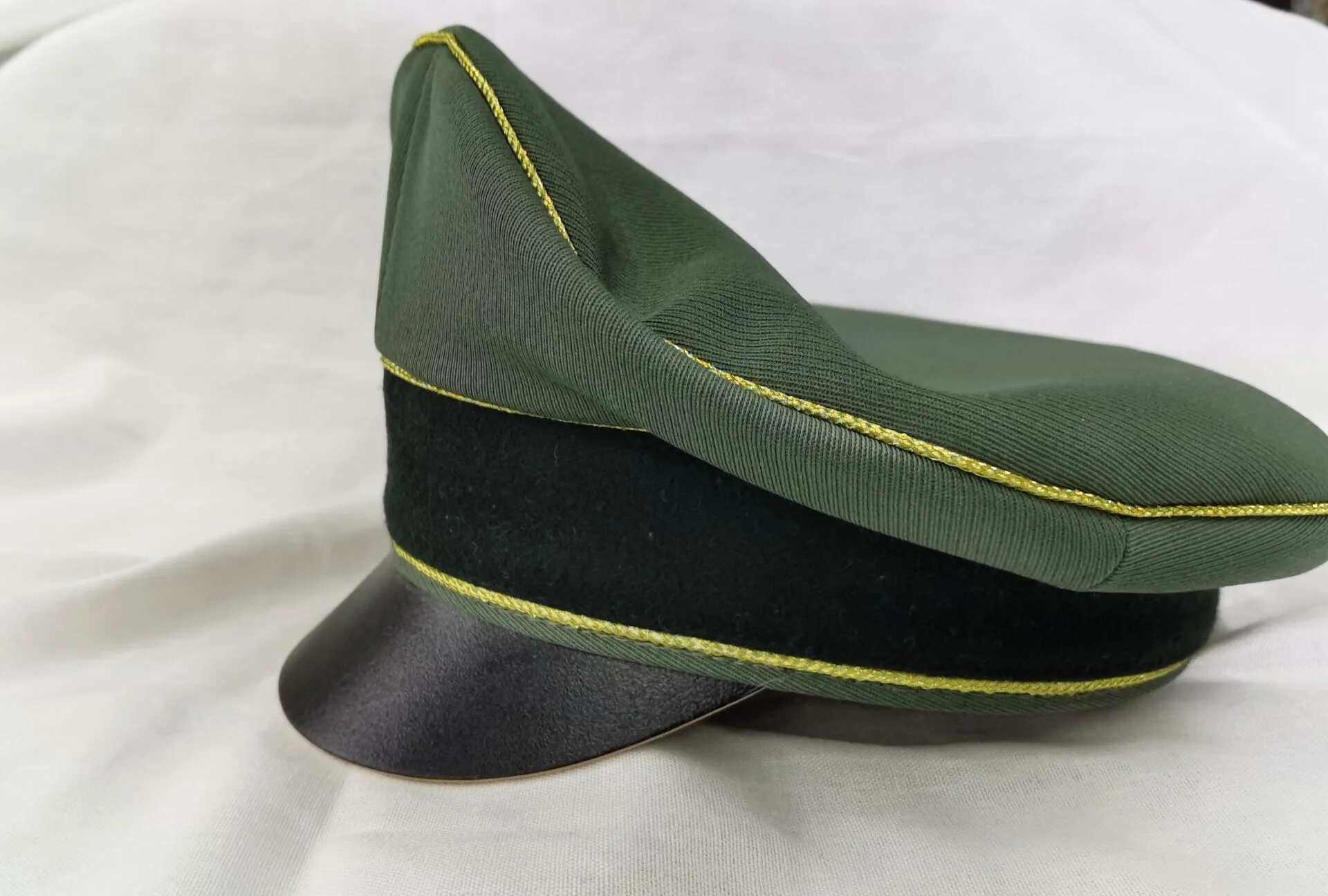 E.M.D .Heer Gabardine Medical Crusher Visor Cap