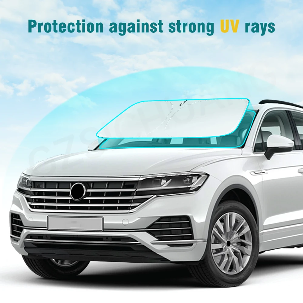 

Car Sun Shade For VW Touareg 2014-2021 2022 2023 Front Window Shade Cover Visor Windshield Sunshade Sunshade Car Accessories