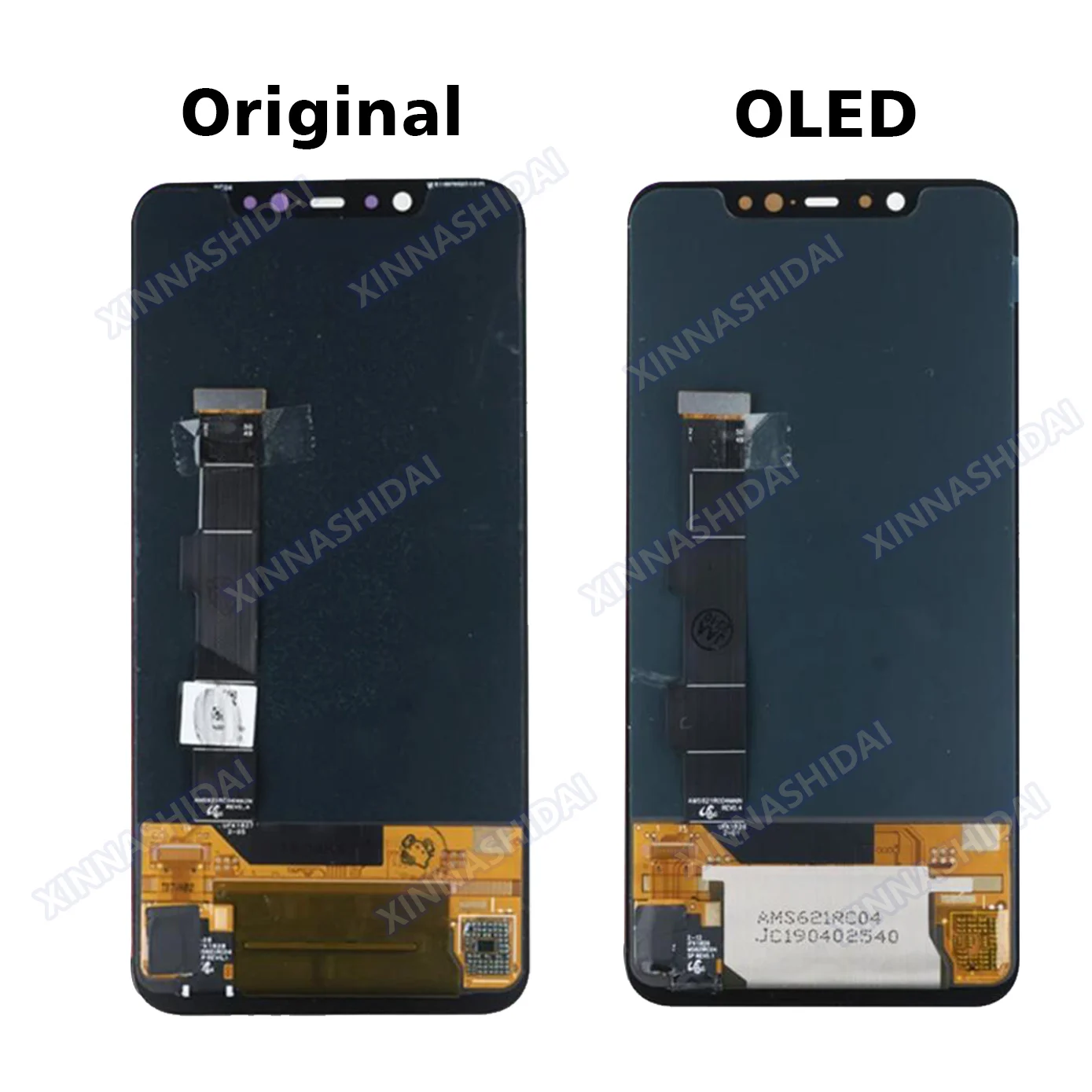 AMOLED For Xiaomi Mi 8 LCD Display For Xiaomi Mi8 Touch Screen Digitizer Screen Repair withFrame M1803E1A ScreenReplace