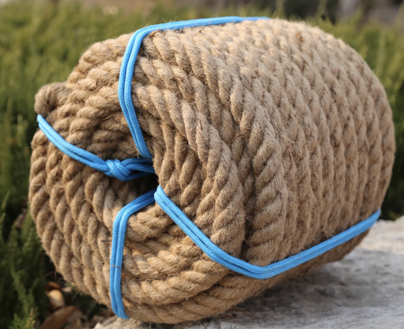 40mm 2-10M Jute Rope Environmental Jute Rope for Diy Home Shop Decoration Rope for Handmade Baskets Lamps