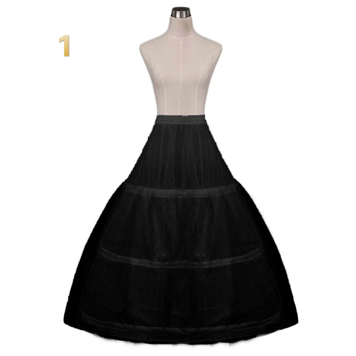 Schwarz Petticoats für Hochzeit Kleid Krinoline jupon tüll mariage enaguas saiote novia anagua de vestido de noiva unterrock