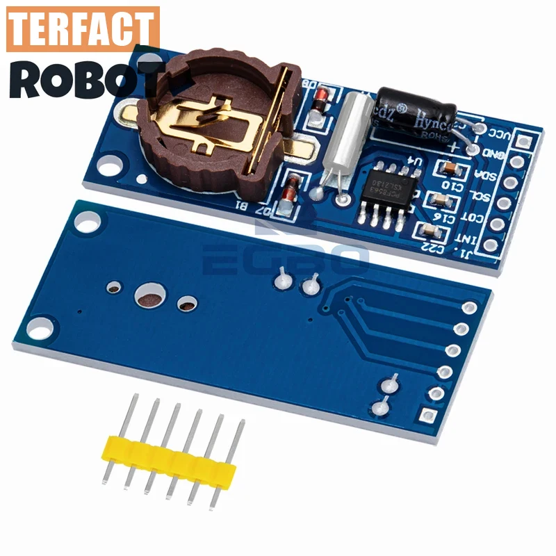 1~10PCS PCF8563 PCF8563T 8563 IIC Real Time Clock RTC Module Board Good and DS3231 AT24C32 3.3V EGBO