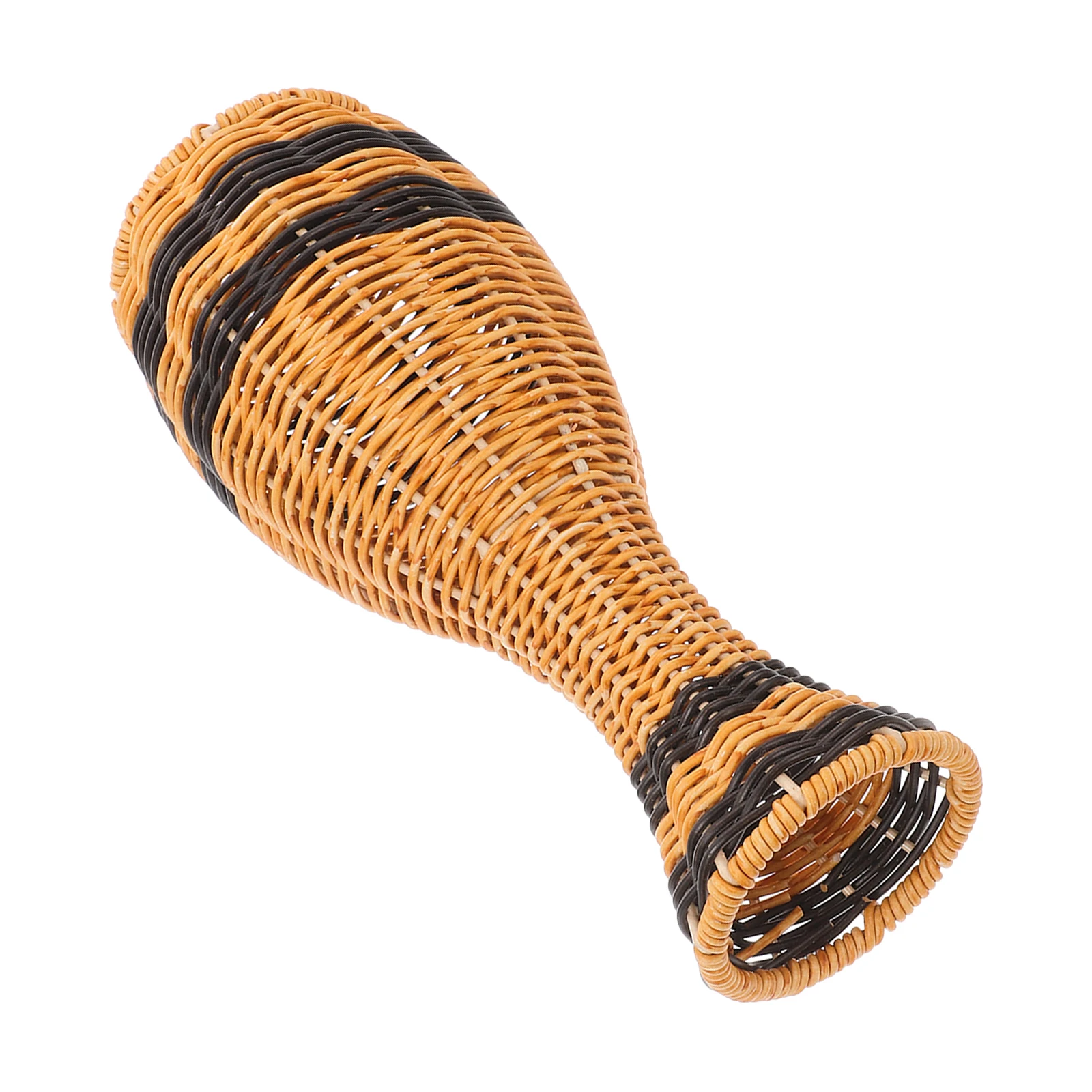 

1pc Woven Arrangement Vintage Rustic Home Office Weaving Wedding Flower Vase Flower Vase Dry Fresh Gardening Supplies