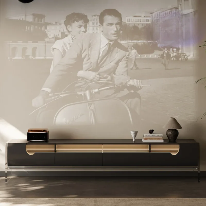 

Tv Supports Wood Stand Entertainment Center Pedestal Monitor Modern Furniture Living Room Cabinet Luxury Mueble Table Cradle