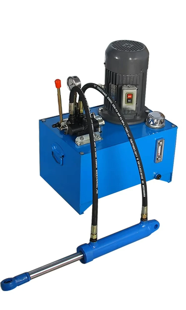 Professional Hydraulic Power Pack with Various Configurations of Hydraulic Cylinders, Motors and Air Cooler