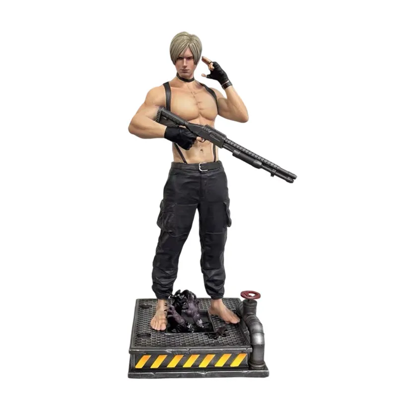 

Фигурка Леона С. Кеннеди 3-го поколения, персонаж игры Resident Evil, аниме-атрибутика, украшение для рабочего стола, модная игрушка, подарок для фанатов аниме