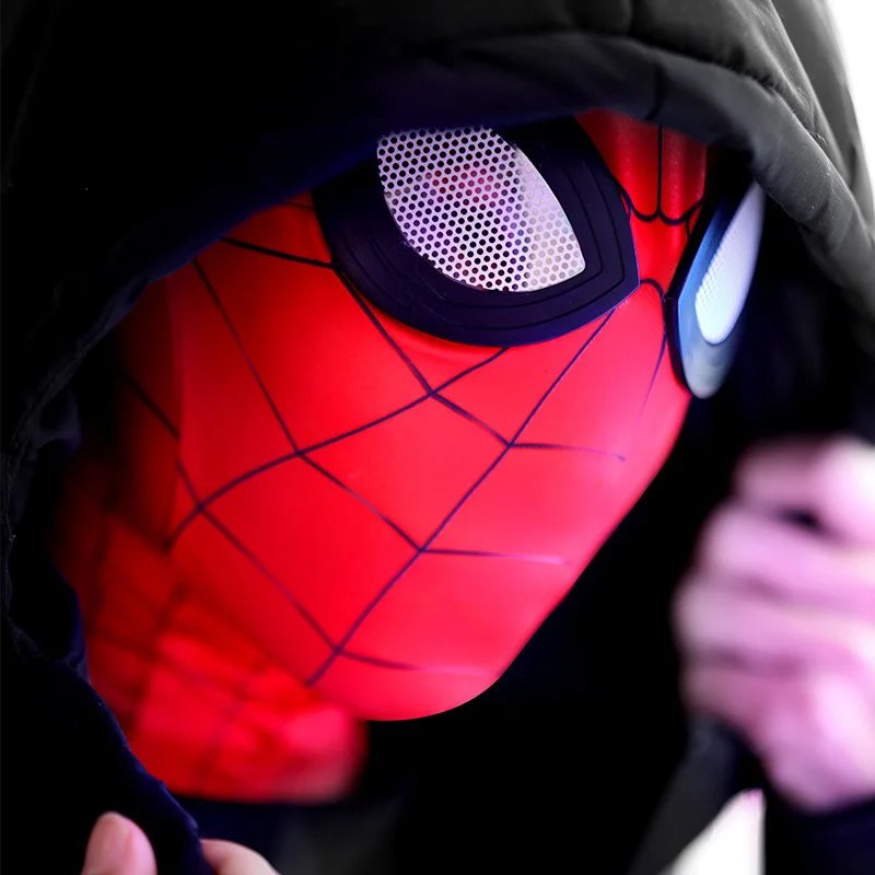 Maska na Halloween Spider-Man Cosplay Nakrycie Głowy Wiele Stylów Rekwizyty Kostiumu Superbohatera Akcesoria