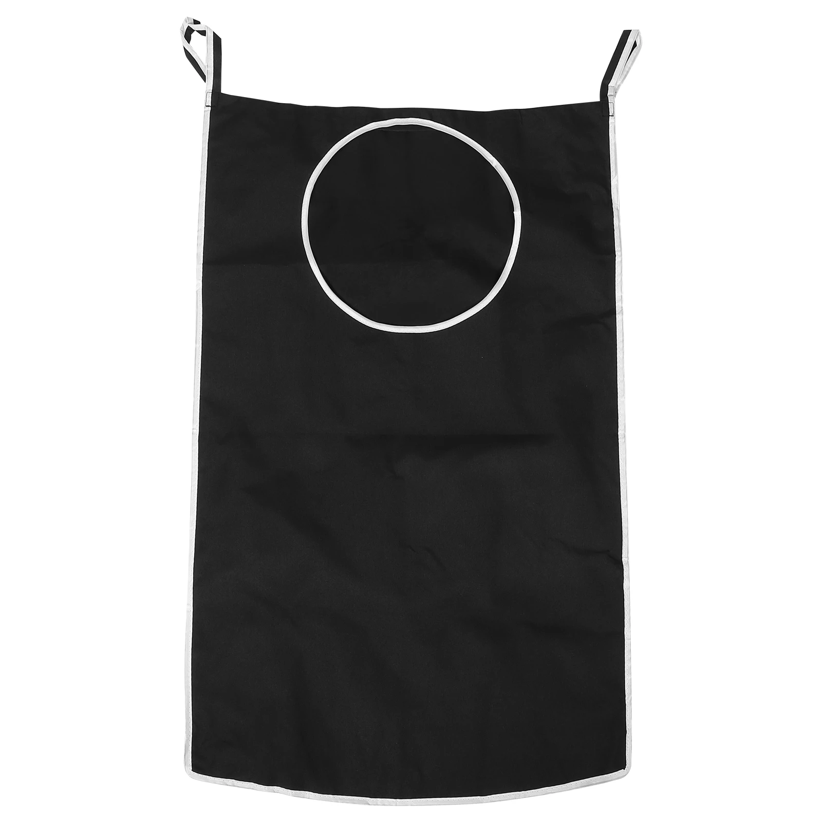 

Large Capacity Wall Mounted Storage Basket Hanging Clothes Container Black Office Space Saving Hamper Laundry Bag Oxford Cloth