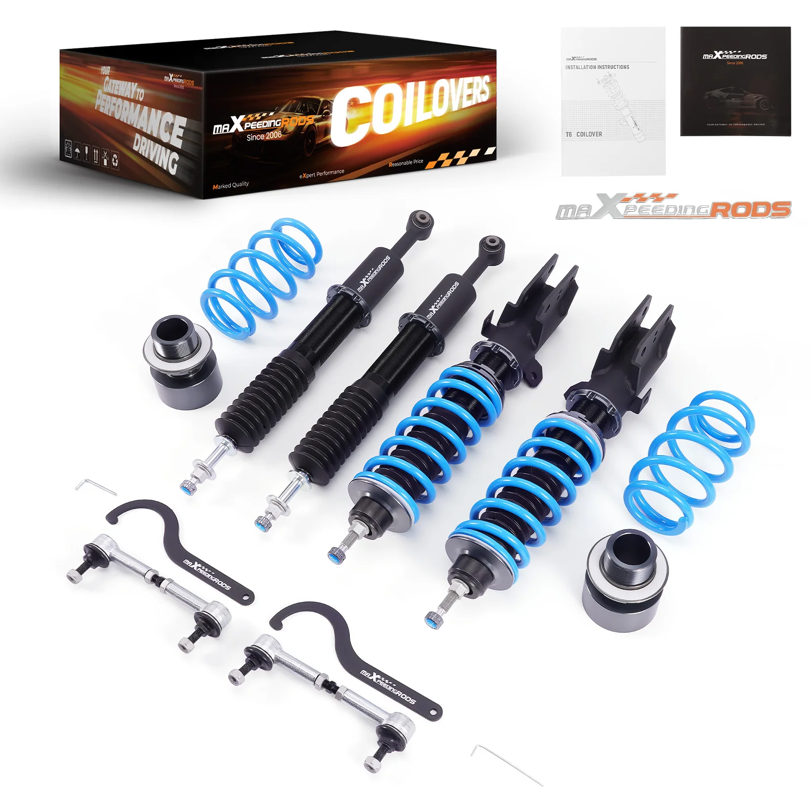 

Регулируемая система койловера MaXpeedingrods для Honda Jazz GD1 GD3 2002-2008, опускающий комплект