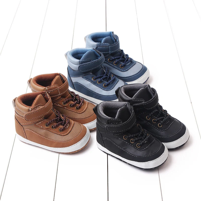 الربيع الصيف الأكثر مبيعا 0-1 سنة طفل أحذية مشي عالية الجودة حذاء كاجوال جلد حذاء طفل حذاء طفل بالجملة BH2318 #3