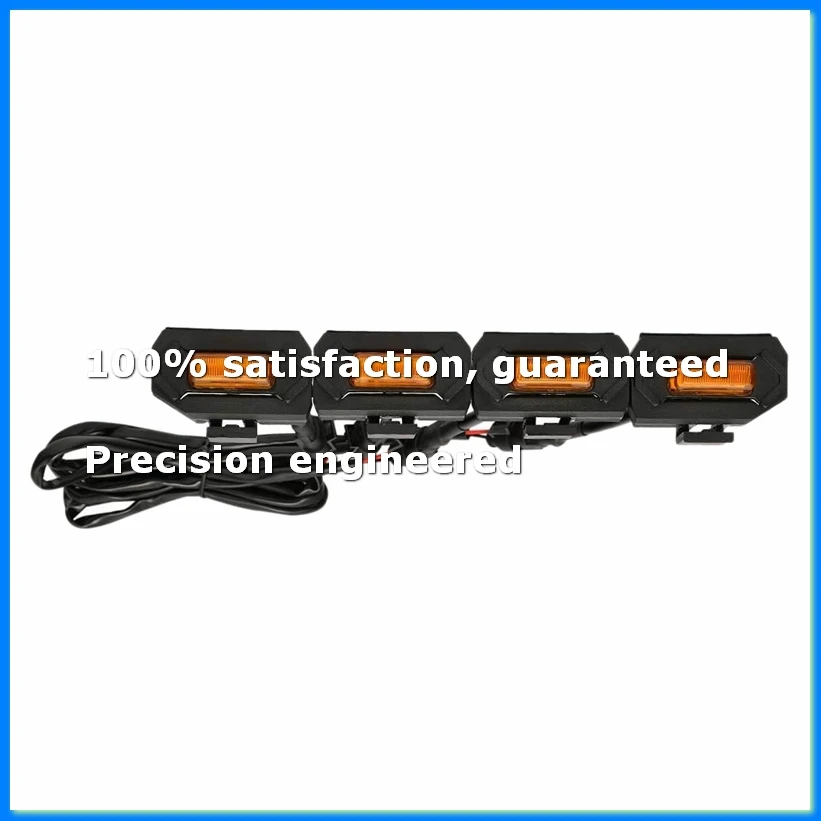 4PCS LED Front Grill Lights for Off Road Sport 2020 2021 External Grille Lamps,-A68X