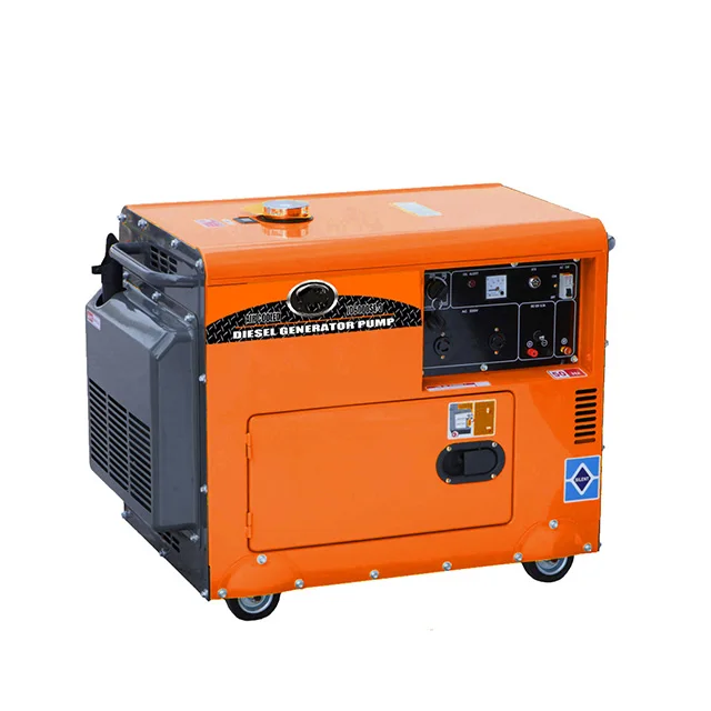 Silent Diesel Generator 10kva Single Phase Generator 10kw 12kva