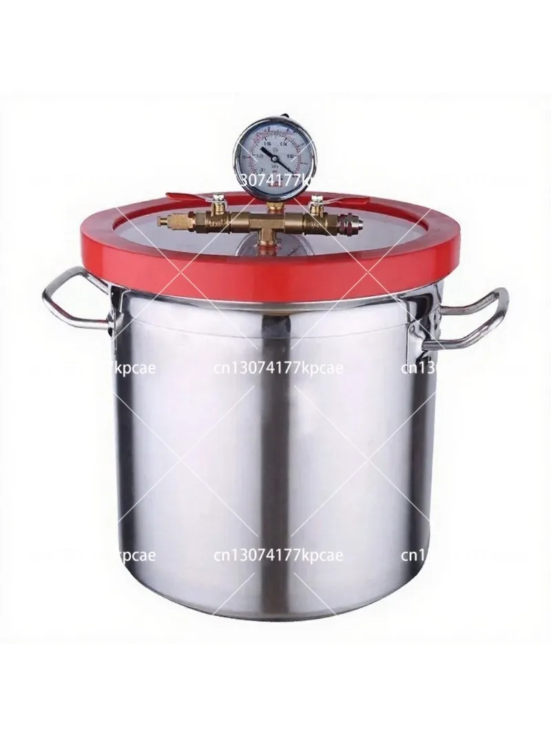 304 Stainless Steel Resin Silicone Defoaming Vacuum Bucket - Essential Tool for Vacuum Machines