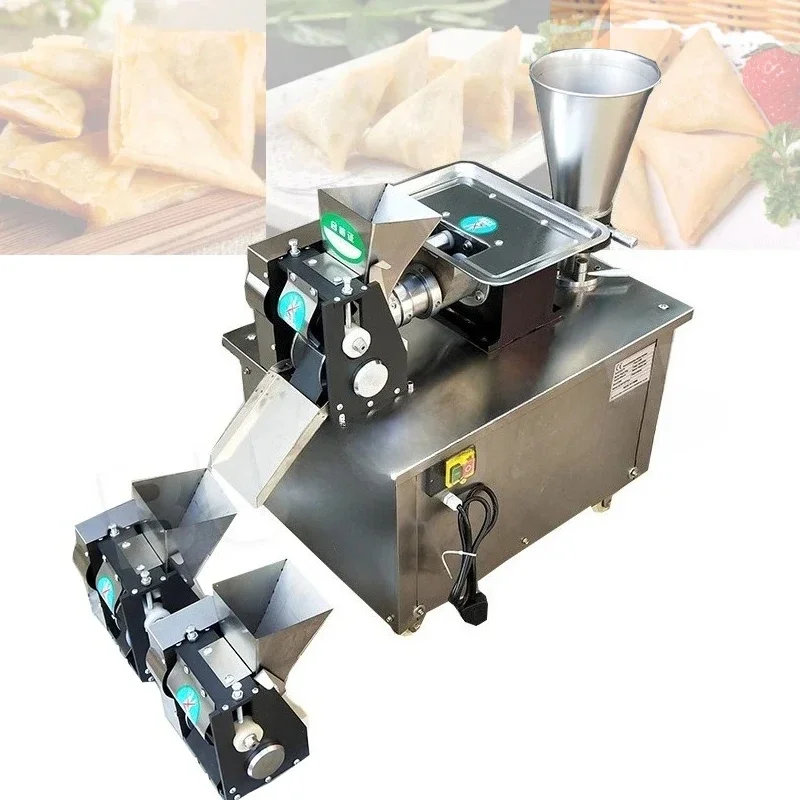 

Stainless Steel Samosa Curry Puff Machine Dumpling Wrapping Machine Various Shapes Can Be Customized