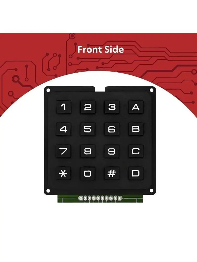 

652F DIY Electronic 16 Matrixes Array/Keyboard Membrane Button Keypad