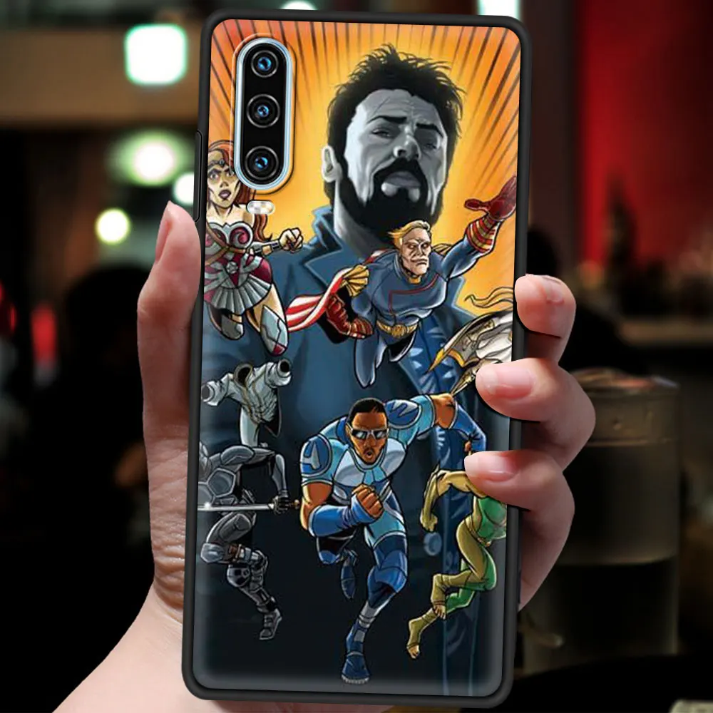 The Boys TV Series Phone Case For Huawei P30 P40 Lite E P50 P20 Pro Y9 Y7 Y6 2019 P Smart 2021 Z Y6p Y7a Y9s Soft Cover Silicone