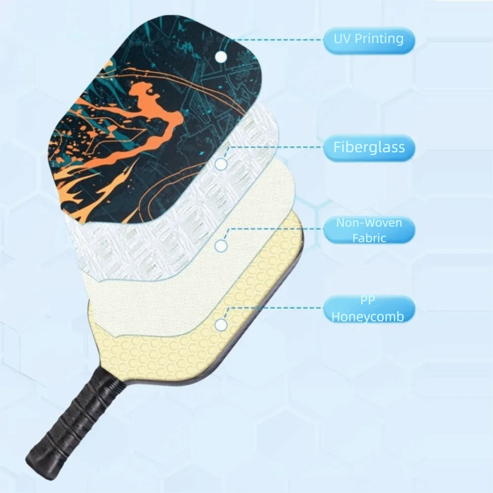 عالية الجودة T700 Pickleball المجاذيف متجمد سطح خفيفة الوزن مضارب كرة المخلل مريحة ألياف الكربون مخلل الكرة مجداف #2