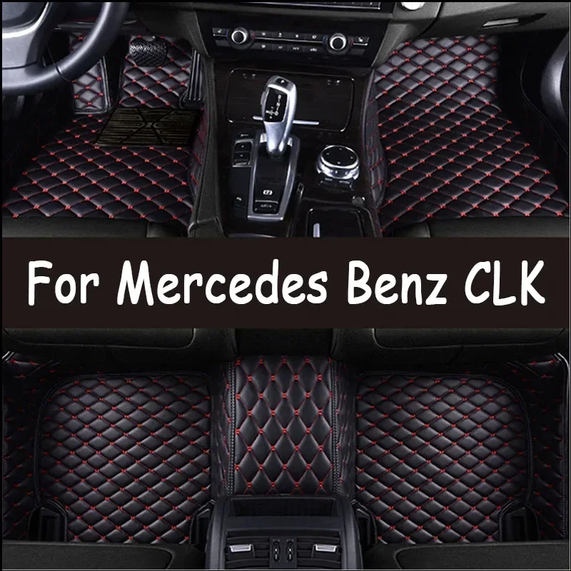 

Custom Car Floor Mats For Mercedes Benz CLK C209 A209 2002-2010 Years Auto Carpets Foot Coche Accessories 0529
