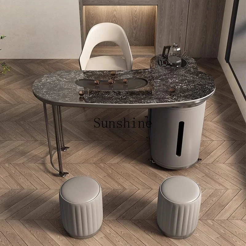 Modern minimalist and high-end household small tea table removable  FT