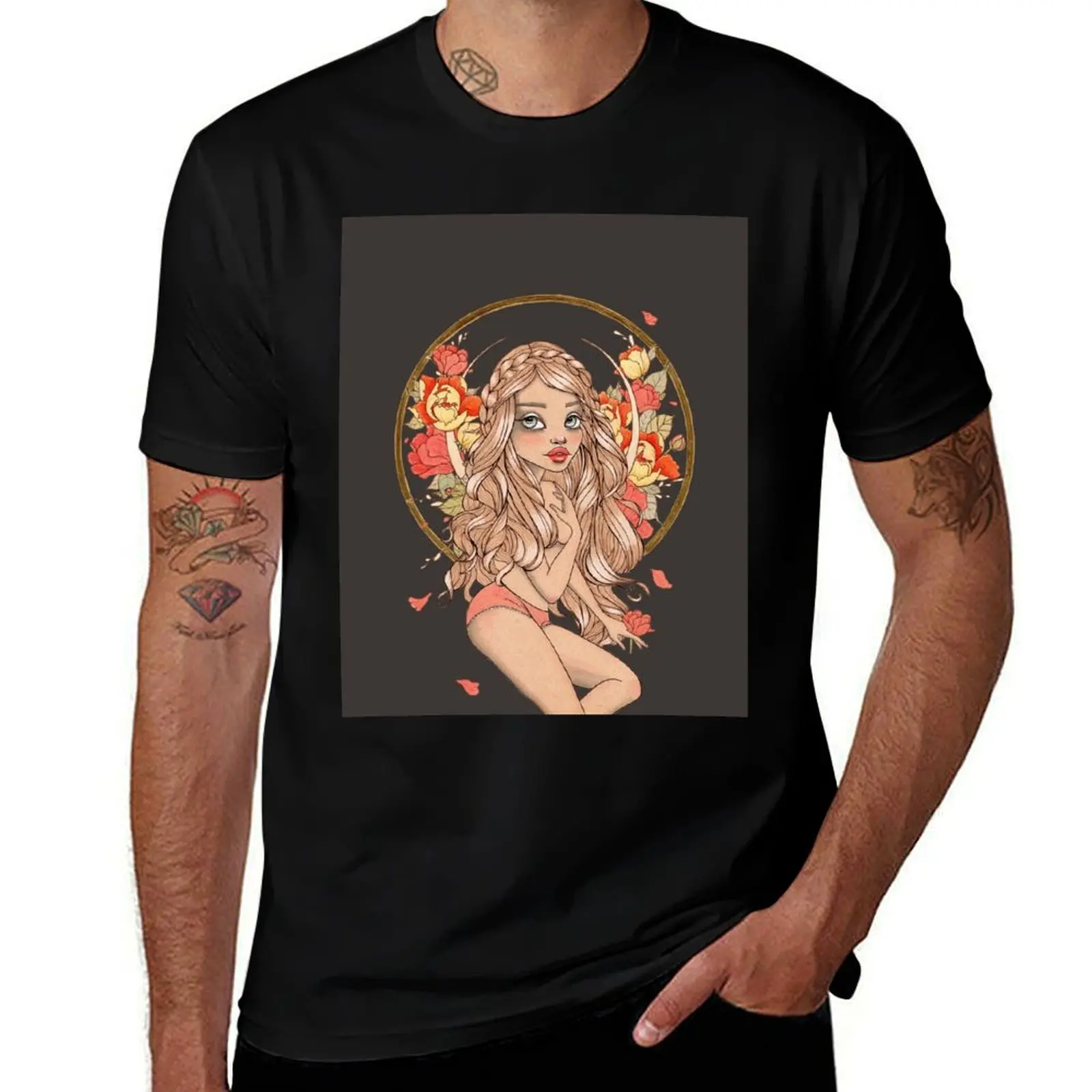 The Sun and The Moon T-Shirt Festival Short Sleeve T-Shirt