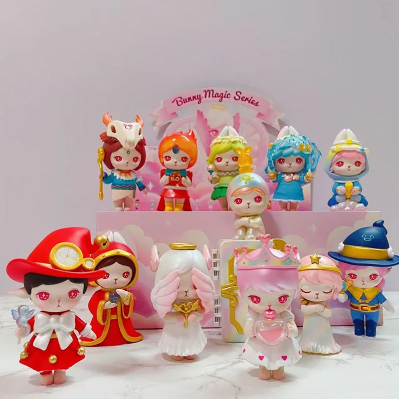 

BUNNY Magic World Series 100% Original Blind Box Toys Guess Bag Mystery Box Mistery Caixa Action Figure Surpresa Model Birthday