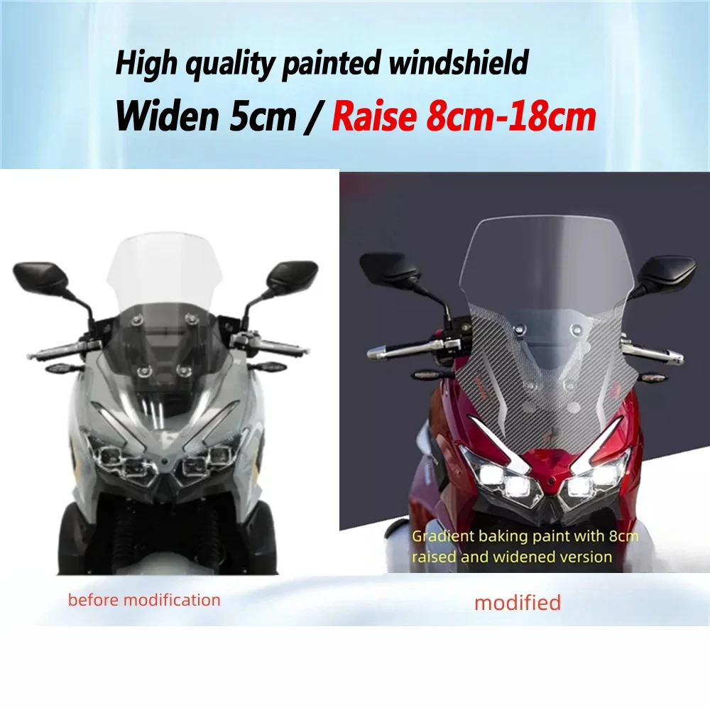 

High quality painted windshield For Dayang ADV350 ADV250 ADV 350/250 350ADV raising and widening the front windshield deflector