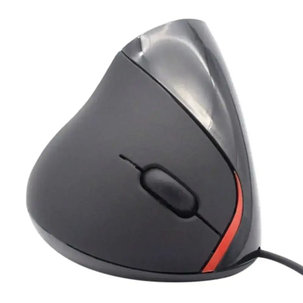 New USB Connection Vertical Gaming Mouse Vertical Shape Optical Sensor Ergonomic Mouse Ergonomic Design Wired Mouse PC Gaming