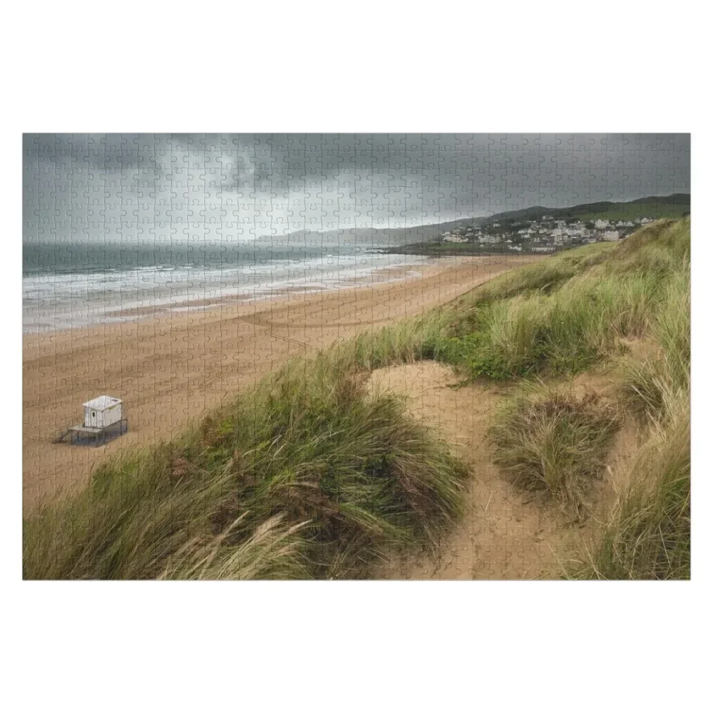 

Woolacombe Sand, North Devon Jigsaw Puzzle Woodens For Adults With Photo Customized Gifts For Kids Puzzle