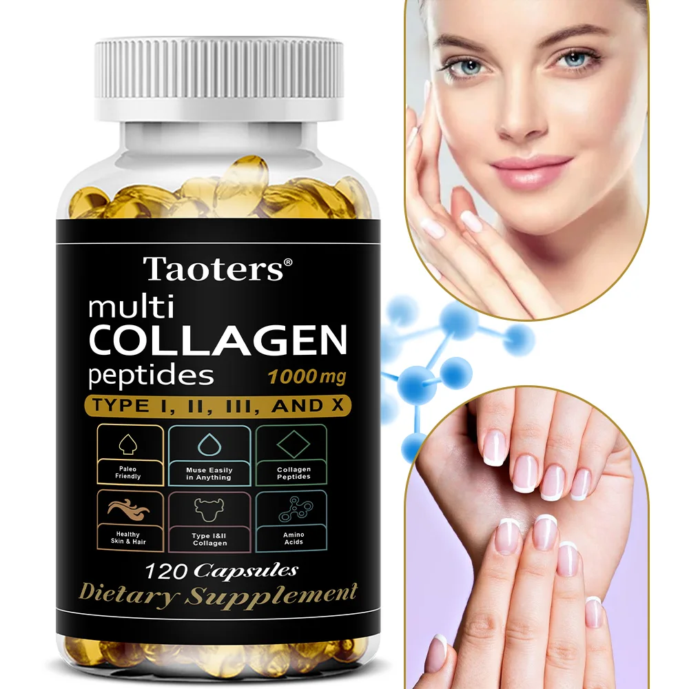 

Multi-Protein Collagen (Types I, II, III and X) - Helps Healthy Joints, Digestive and Healthy Skin, Promote Immune Systems