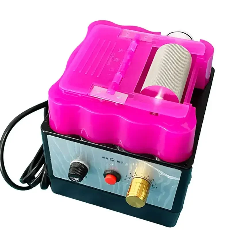 Mesin Pewarna Kulit Manual untuk Tas Kulit, Pengolahan Tepi, Pewarnaan, Pengaplikasian Minyak, dan Pengecatan