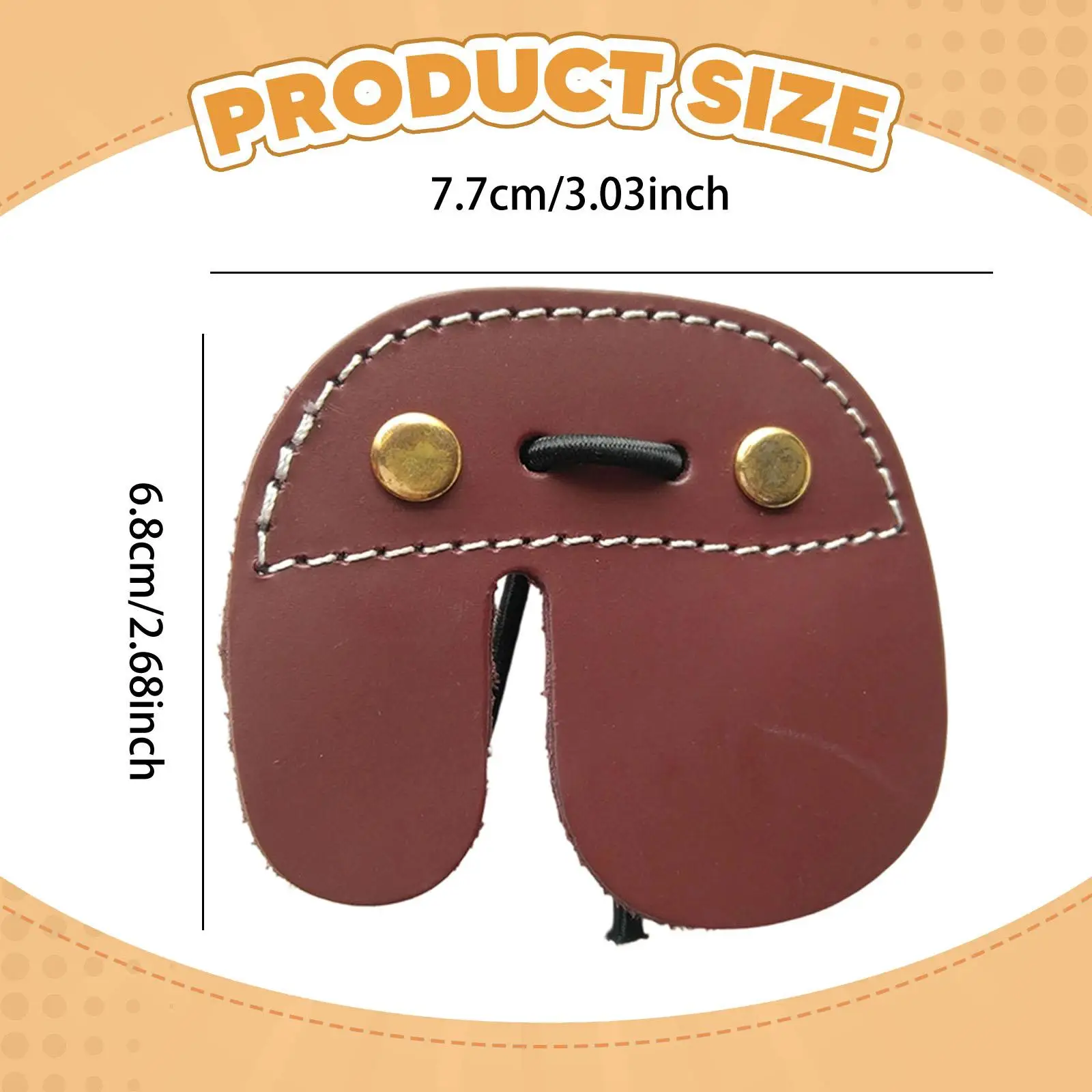 مقابض أصابع الرماية، للتمرين، إكسسوارات يدوية رياضية لأقواس منحني، واقي أصابع الرماية، واقي أصابع القدم #6