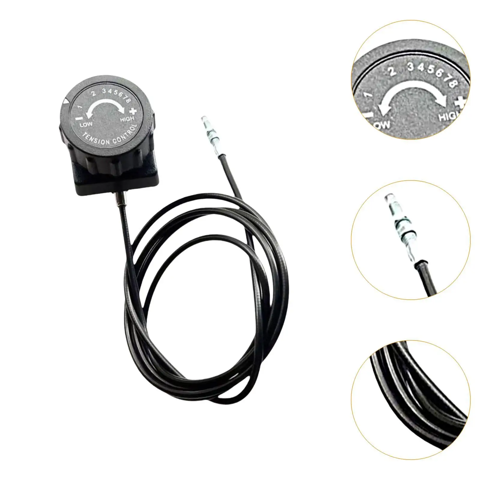 مقبض مقاومة للدراجة، ملحقات صالة الألعاب الرياضية المنزلية، أداة ضبط مقاومة الدراجة #5