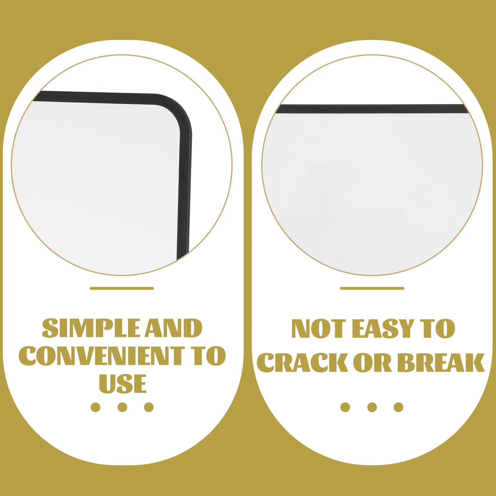 Magnetic Whiteboard For Kids Double Sided Sturdy Abs Drawing Writing Board Dry Erase Notepad Small Children Educational Handheld