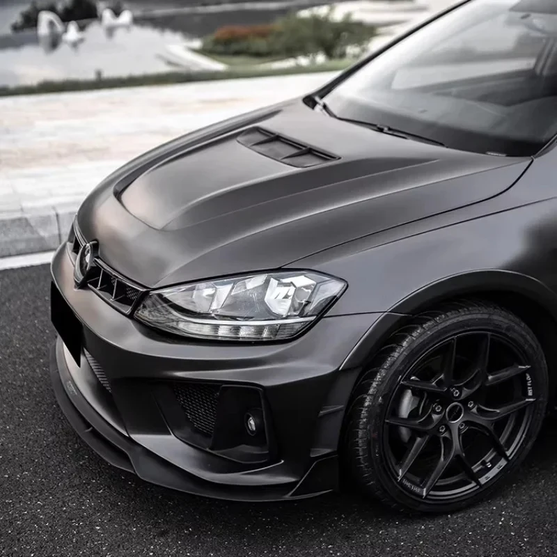 

Front Bumper Bottom Grille Fog Lamp Frame Unpainted Resin Car Accessories Upgrade Style