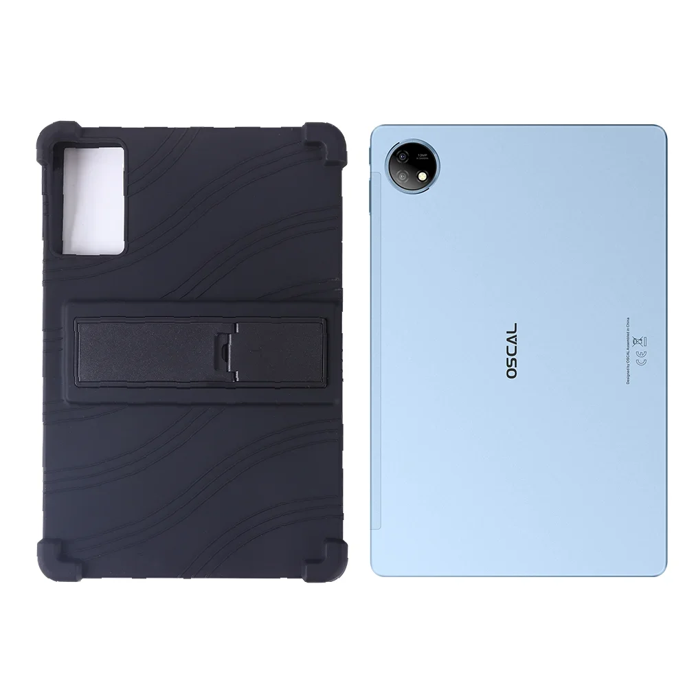 Para Blackview OSCAL Pad 18 Tablet 11 pulgadas funda a prueba de golpes Android 13 tableta suave silicona soporte Shell