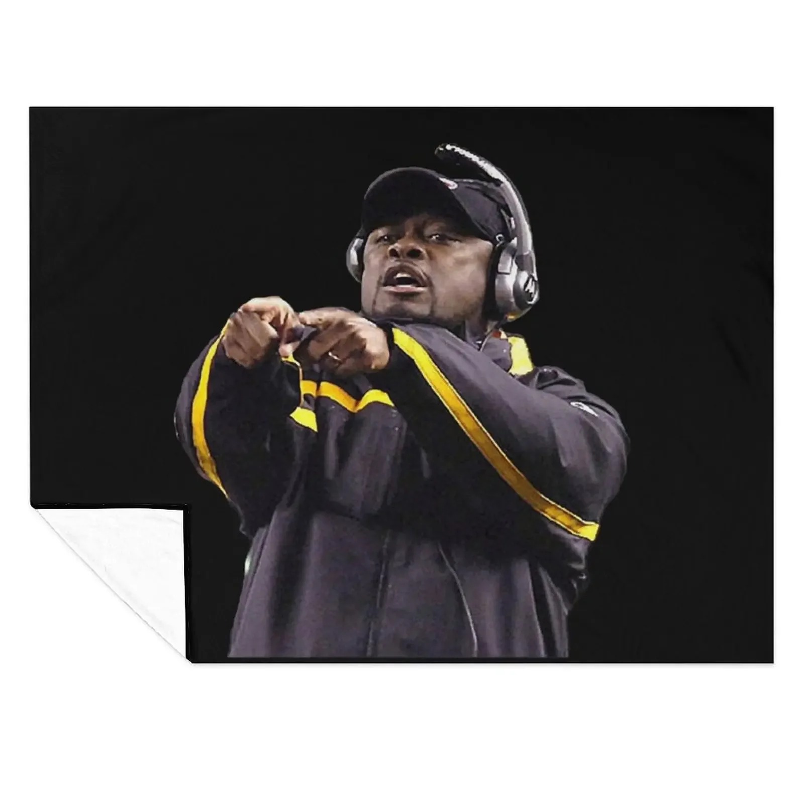 

Mike Tomlin Classic Throw Blanket Summer for babies warm winter Furry Blankets