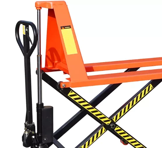 Hydraulic High Lift Truck Manual Pallet Truck  Hand  Scissor Lift Pallet Jack