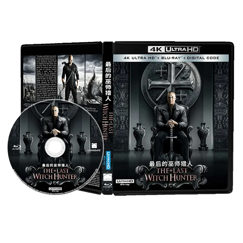L'ultimo Cacciatore Di Streghe (2015) Disco Blu-Ray 4K Uhd, Dolby Vision Dtsx Pro