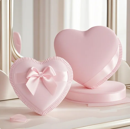 2/5pcs Cotton Candy Air Cushion Powder Puff Heart Bow Makeup Powder Puffs That Can Be Used In Both Dry And Wet Combinations
