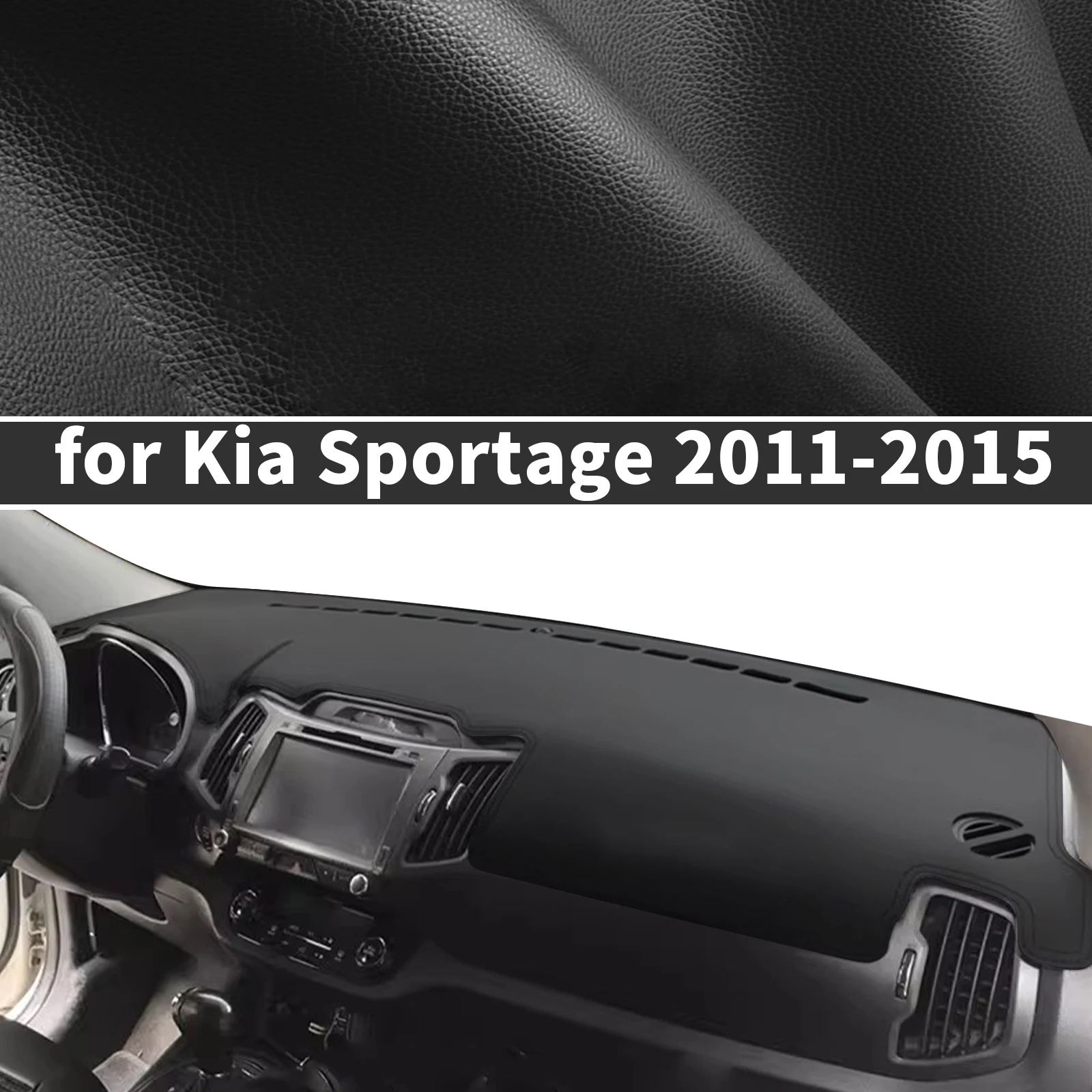 

Для Kia Sportage R SL 2015-2011 3rd, изготовленный на заказ чехол на приборную панель, солнцезащитный коврик, антибликовый коврик на приборную панель, коврик-накладка на приборную панель