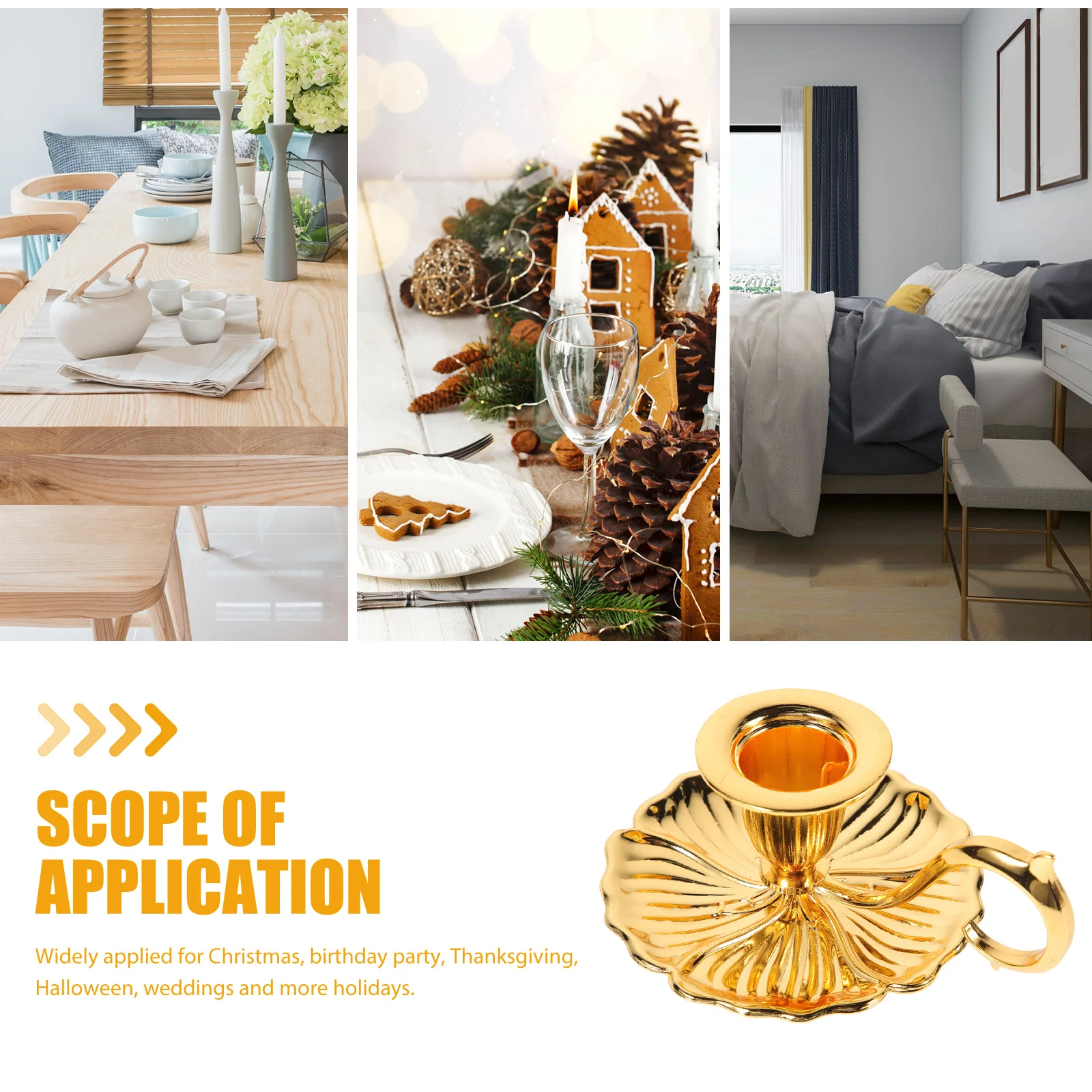 

Retro Cup Metal Holder Decorative Table Centerpiece For Wedding Party Holiday Desktop Ornament