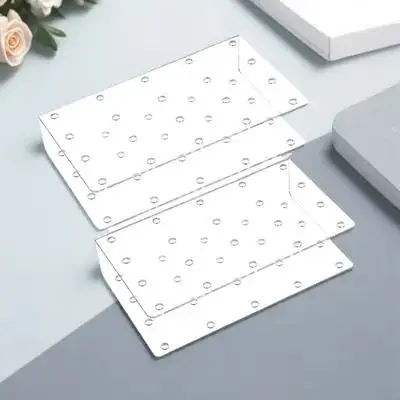 

2Pcs Clear Acrylic Lollipop Display Stand Strong Material Cake Pops Holder for Weddings Parties and Retail Use