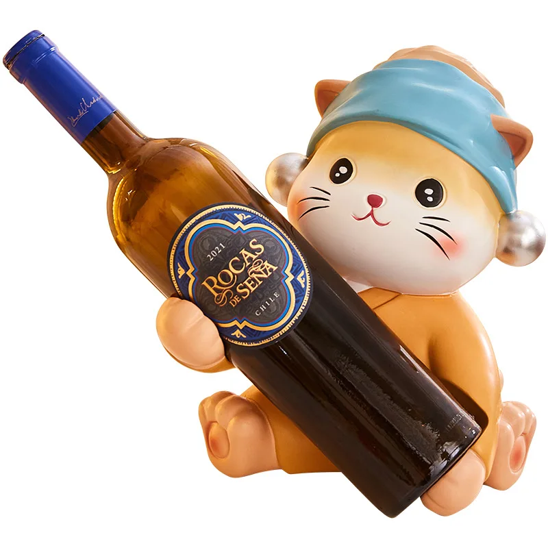 

Wine rack, wine cabinet TV cabinet decorative handicrafts creative ornaments Wine rack