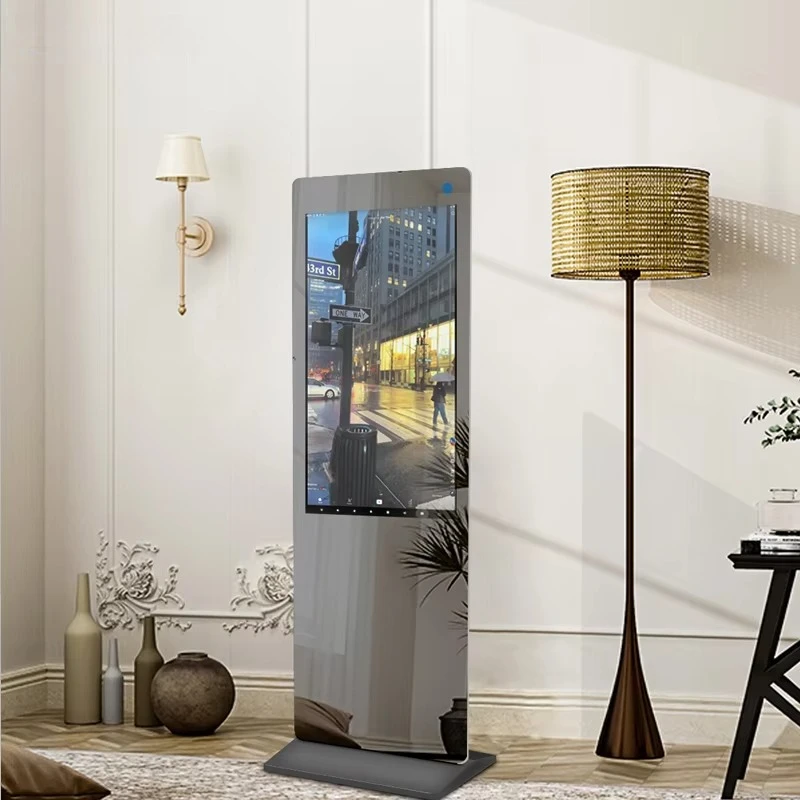 

STANHOM FCC CE RoHS напольное большое зеркало для тренировок в тренажерном зале с сенсорным управлением Android Smart Fitness зеркало для гостиной