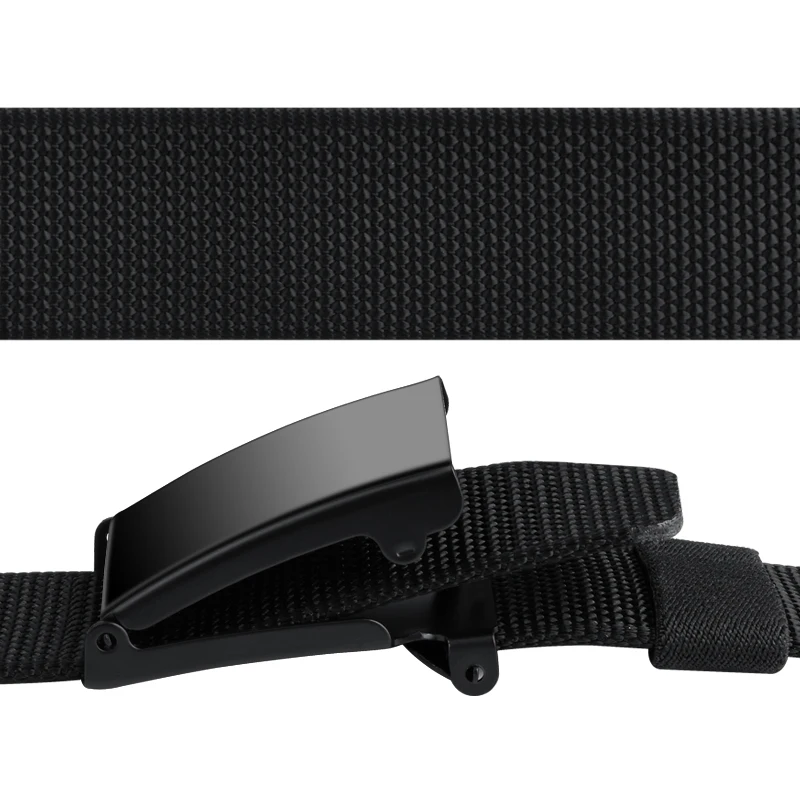 حزام نايلون بإبزيم ناعم سميك، منتج تجارة خارجية رائج البيع، حزام أعمال عالمي للرجال والنساء، حزام سراويل غير رسمي #5