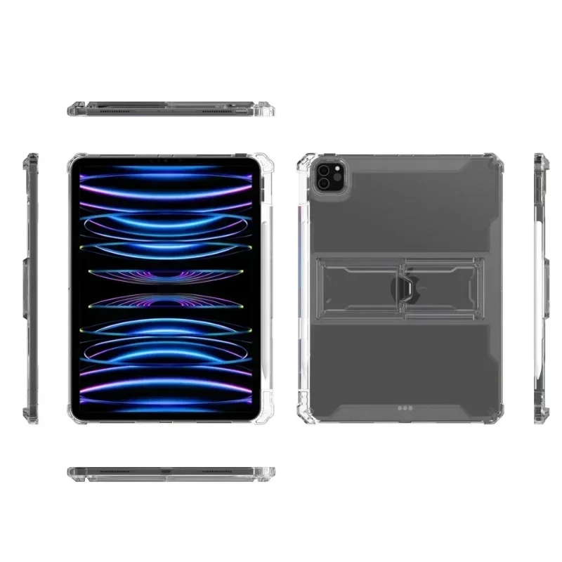 Funda transparente para iPad, carcasa para modelos 2022 Pro, 11, 10. ª generación, 10,9, Air 5, 4, 10,2, 7/9. ª, 2021, Mini, 6, 10,5, 2018, 9,7, 5. ª, 6. ª, 12, 9