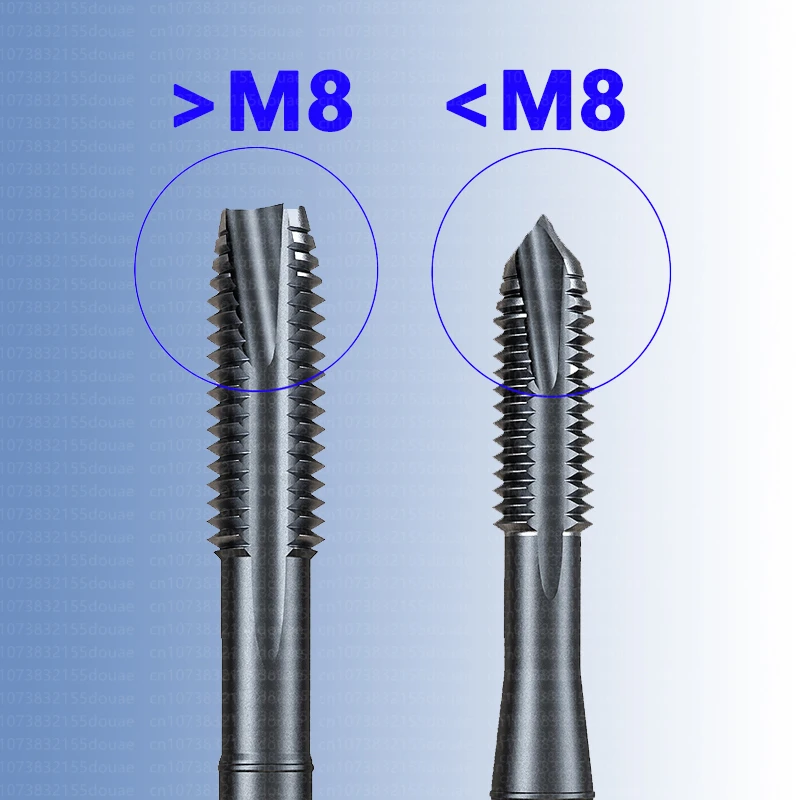 T1022 Original YG-1 Tip Screw Tap M2 M2.5 M4 M6 M8 M10 M12 M14 M16 M18 M20 M22 Through Holes In Carbon Steels And Alloy Steels