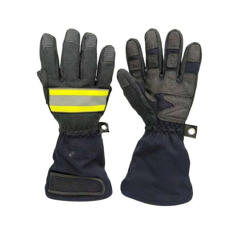 Protective gloves lengthened flame retardant protective fire equipment wear-resistant thickened