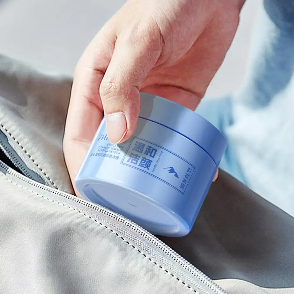 Gentle Makeup Remover Wipes All-in-One, Icy Cooling Cleansing Facial Wipes for Waterproof Mascara & Eye Makeup, Portable